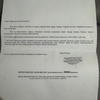 Kalitesiz Ayakkabı Ve Müşteri Hizmetleri Hayal Kırıklığı