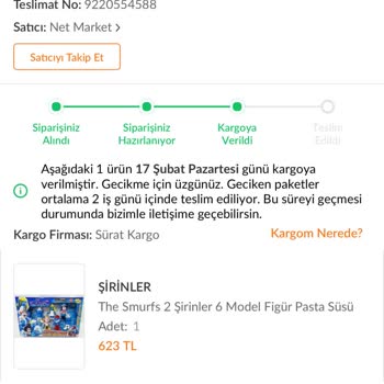 Kargo Teslimatında Sürekli Gecikme