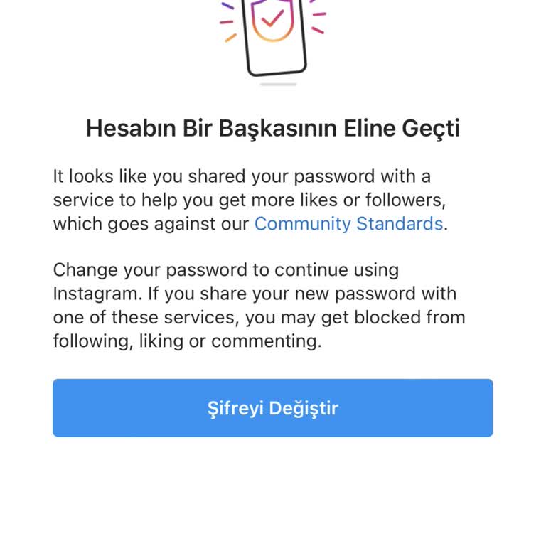 Instagram Hesabım Başkasının Elinde!