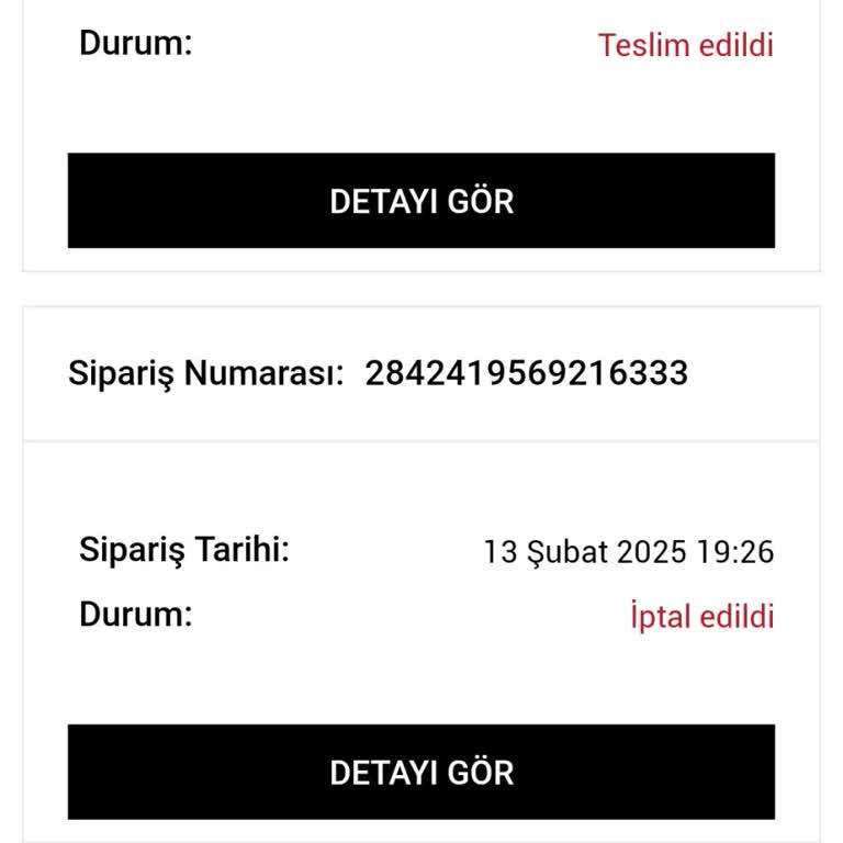 Stok Takibi Sorunu Ve İptal Edilen Sipariş