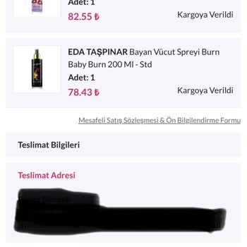 Kargo Takip Sorunu: Body Mist Siparişim Nerede?