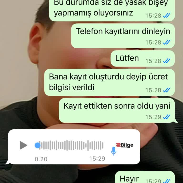 Bilge Gelişim Akademi'den Alınmayan Hizmet İçin Tehdit Ediliyorum