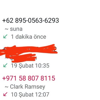 Bilinmeyen Ülkelerden Gelen Rahatsız Edici Aramalar