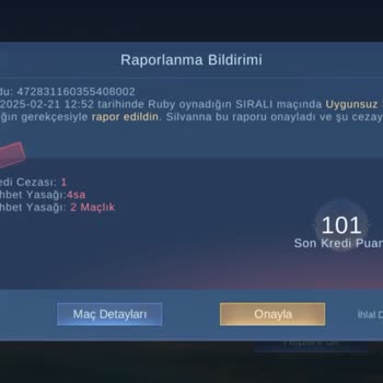 Mobile Legends Oyununda Haksız Chat Yasağı