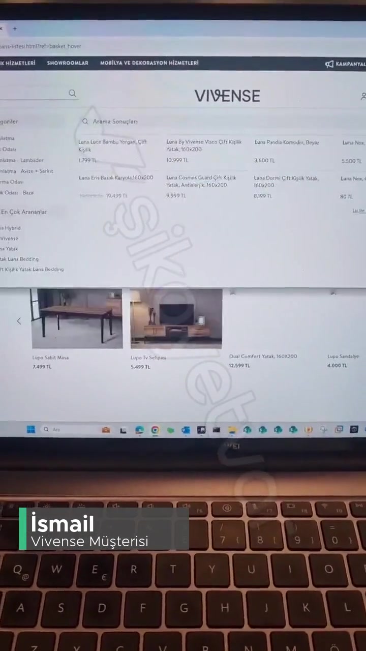 Vivense İnternet Sitesinde Bulunan Hata Nedeni İle Yaşanan Sorun! videonun kapak resmi