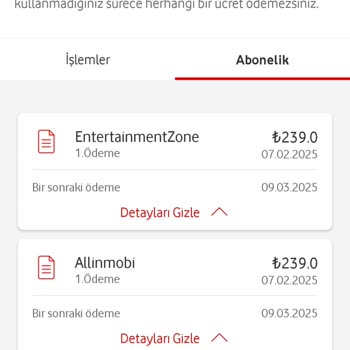 Yanlışlıkla Abonelik Ve Şişirilmiş Fatura Sorunu