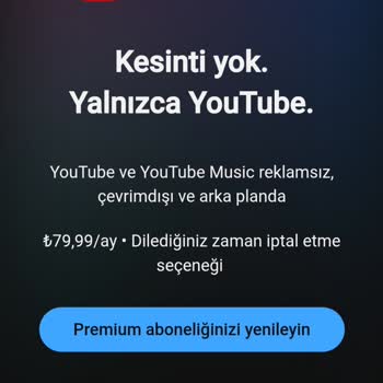 Turkcell'in Bedava Youtube Premium Vaadi Gerçekleşmedi