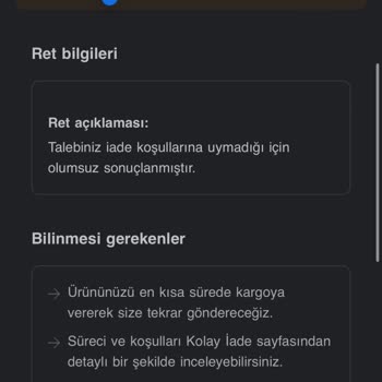 Yanlış Ürün Gönderimi Ve İade Sorunu