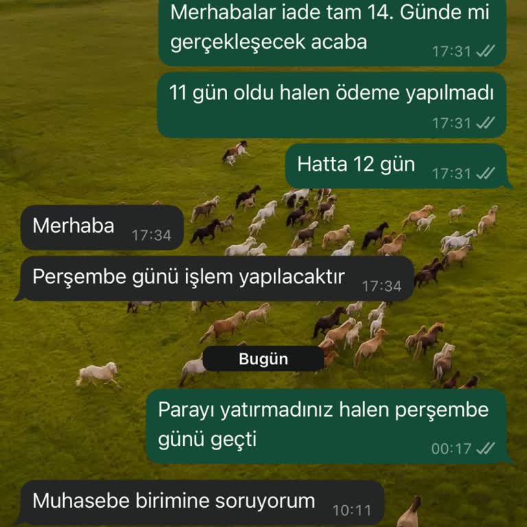 İade Sürecindeki Gecikme Ve Amatörlük