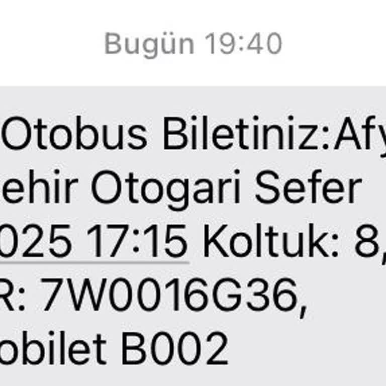 İptal Edilen Biletin İadesi Yapılmadı!