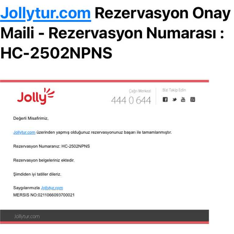 Rezervasyon Hatası Ve Müşteri Mağduriyeti