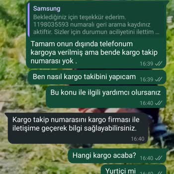 Çözüm Ekibi İlgisizliği Ve Kargo Problemi