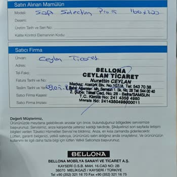 Bellona Yatakta Erken Çökme Sorunu