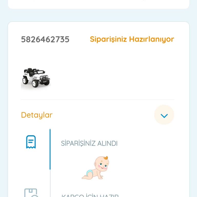 Sahara Akülü Araba Siparişinde Kargo Ve İletişim Sorunları