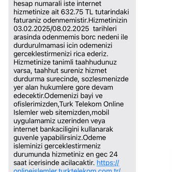 Yanlış Fatura Gönderimi Ve Çözüm Eksikliği