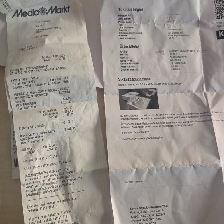 Arızalı AirPods Ve Yetersiz Müşteri Hizmeti