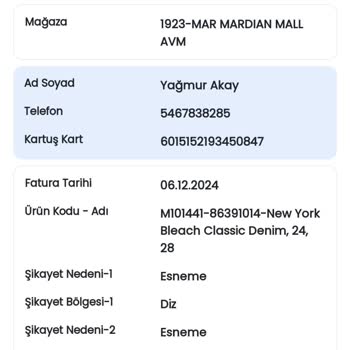 Mavi Jean'de Esneme Ve Diz İzi Sorunu