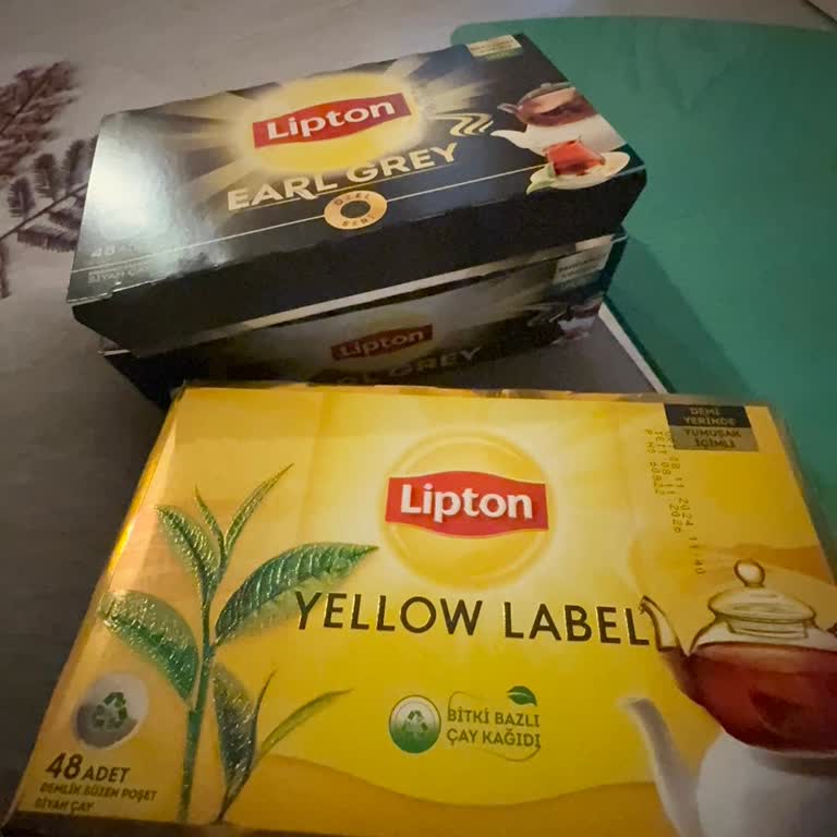 Lipton Çayları Suyu Çamur Gibi Yapıyor, Lezzet Yok