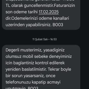 Vodafone'dan Yanlış Fatura İşlemleri Ve Müşteri Hizmetleri Krizi!