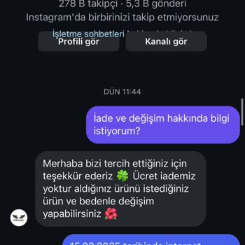 Göksel Giyim'de İade Sorunu Ve Müşteri Hizmetleri Tavrı