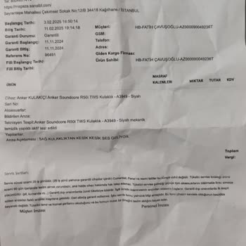 Hepsiburada'dan Aldığım Kulaklıkta Ses Kesintisi Sorunu