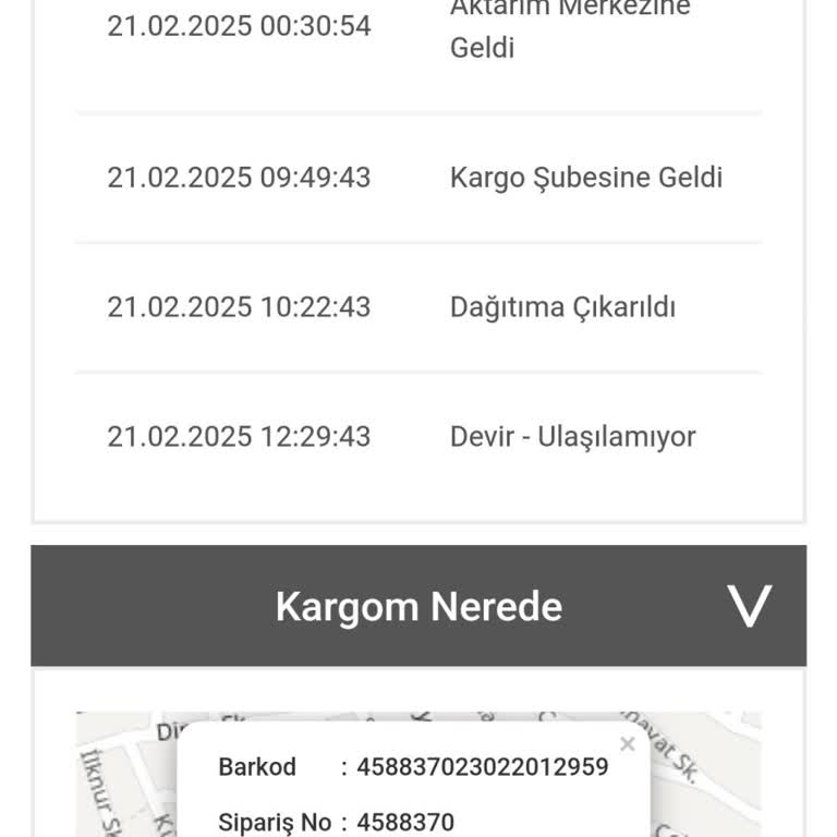 Kargo Teslimatında İletişim Sorunu Ve Mağduriyet