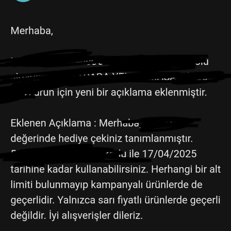 Yanıltıcı İndirim Kodu Bilgilendirmesi