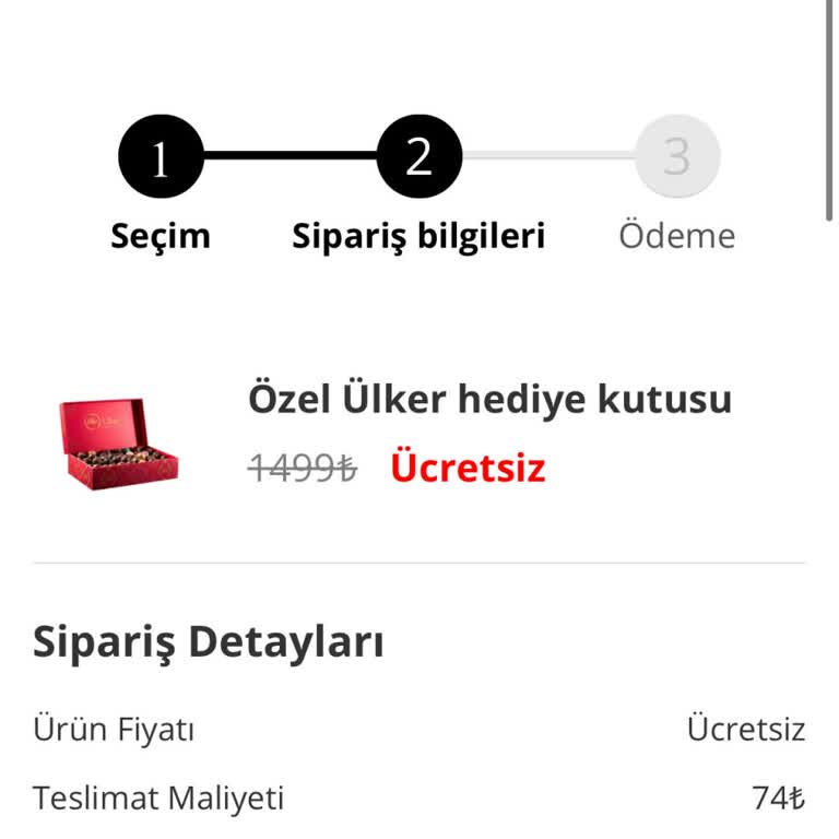 Ülker Çikolata Anketi Ve Teslimat Ücreti Şüphesi