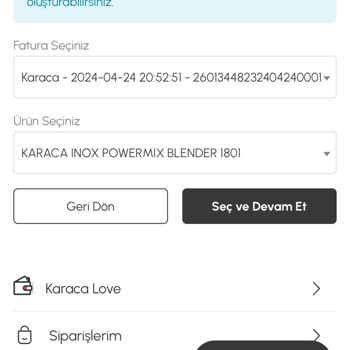 Karaca Mağazasında Fatura Sorunu Ve Yetersiz Müşteri Hizmeti