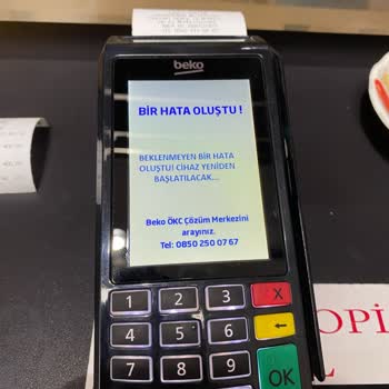 Beko Pos Cihazı Kredi Kartı İşlemi Yapmıyor, Servis Desteği Yetersiz