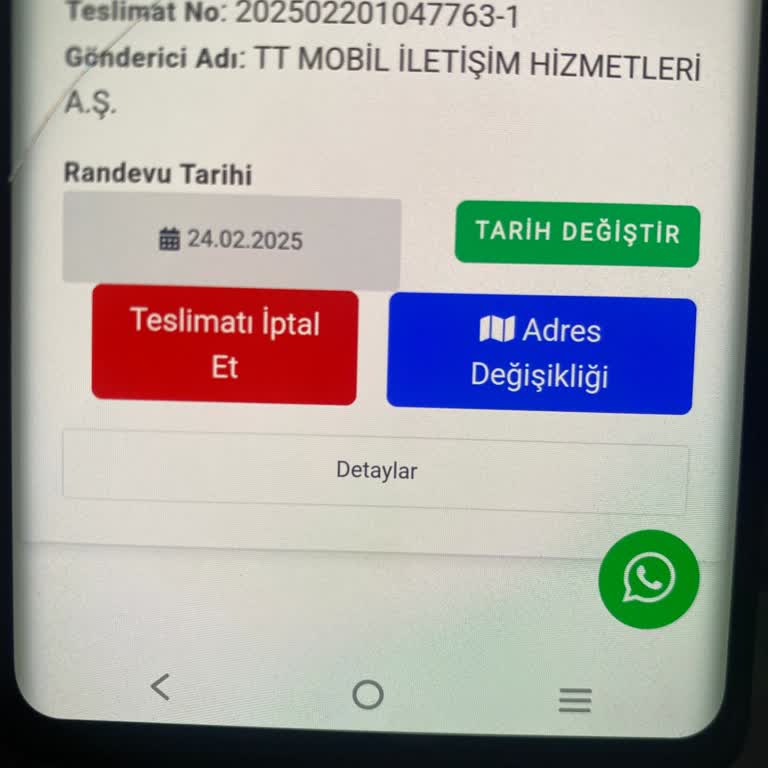 Teslimat Tarihi Sorunu Ve İletişim Kesintisi