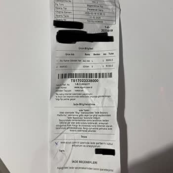 Kargo Ücreti Ve İade Sürecinde Yaşanan Sorunlar
