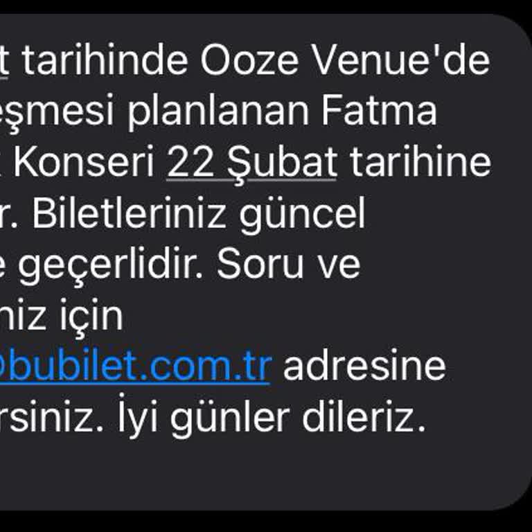 Etkinlik Tarihi Değişikliği Ve İptal Sorunu