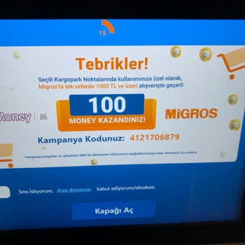 KargoPark Money Puanı Kullanım Sorunu Ve Kasiyer Eğitimi Eksikliği