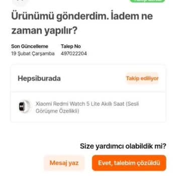 Yanlış Ürün Gönderimi Ve İade Sürecinde Yaşanan Sorunlar