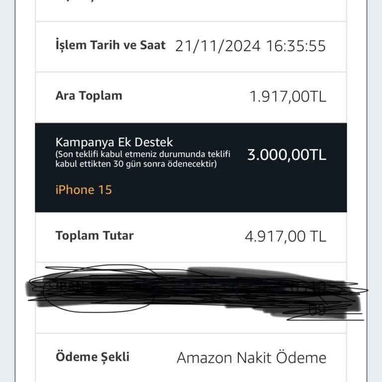 EasyCep Kampanyasında Eksik Ödeme Sorunu