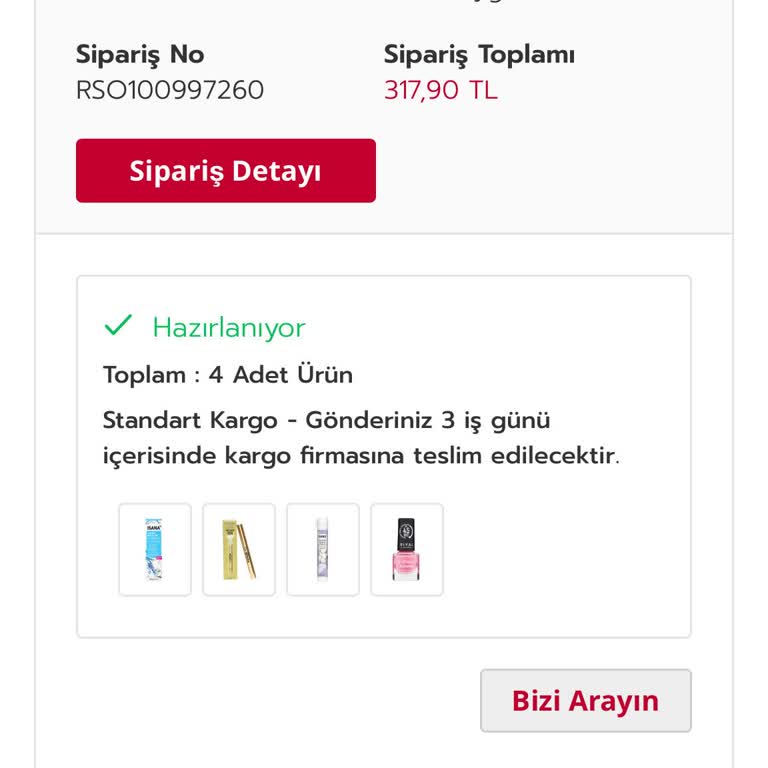 Siparişimin Kargoya Verilmemesi Ve Uygulama Sorunları