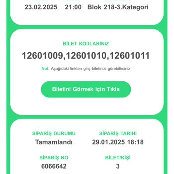 Kardan Dolayı İptal Edilemeyen Biletler