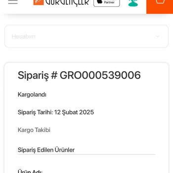 Gürgençler'den Sipariş Ettiğim Ürün Teslim Edilmiyor Ve Müşteri Hizmetleri İlgisiz