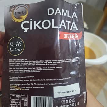 A101 Yanık Plastik Kokusu Yayan Damla Çikolata