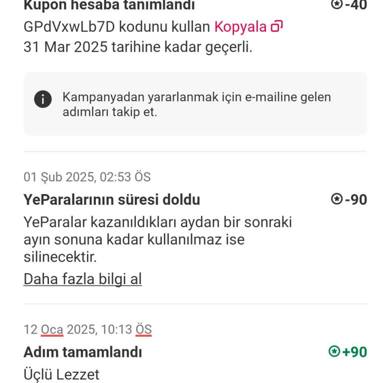 Yemek Sepeti Kupon Kodu Hüsranı