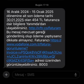 Haksız Fatura İle Mücadele: Vodafone'un İlgisizliği