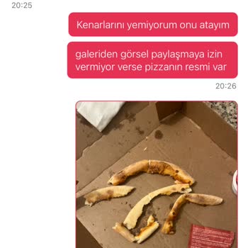 Domino's Pizza'da Yanlış Kenar Ve Kötü Müşteri Hizmeti