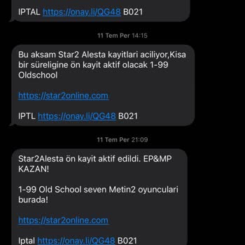 Sürekli Mesajlar Ve Çözülmeyen Sorunlar