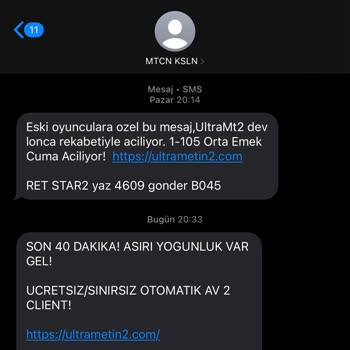 Sürekli Mesajlar Ve Çözülmeyen Sorunlar