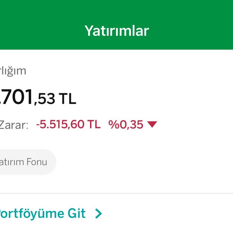 Garanti BBVA Para Piyasası Fonunda Beklenmedik Zarar
