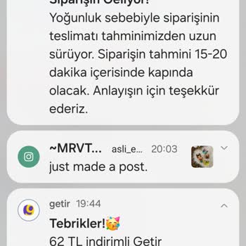 Getir Siparişinde Uzayan Bekleme Süresi Ve Yanıltıcı Bilgilendirme