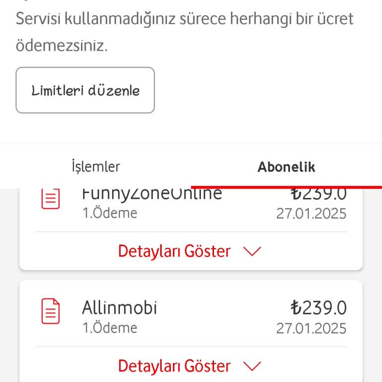 İzinsiz Allinmobi Üyeliği Ve İade Talebi