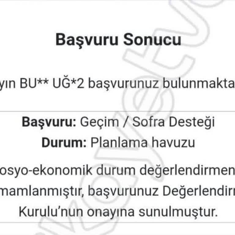 Sosyal Yardım Başvurumun Sonuçlanmaması Ve Belirsizlik