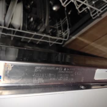 Bosch Bulaşık Makinesi Sepetlerinde Pas Sorunu